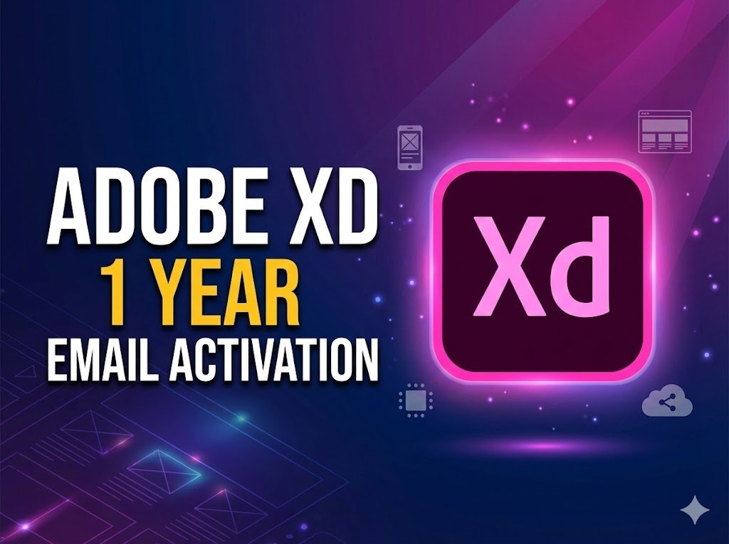Adobe XD – 1 Year Official Subscription (Email Activation)